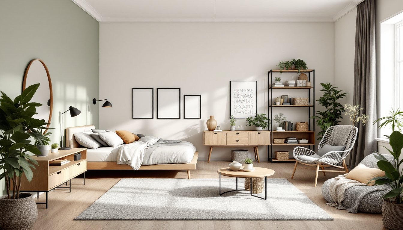 decorate one room apartment