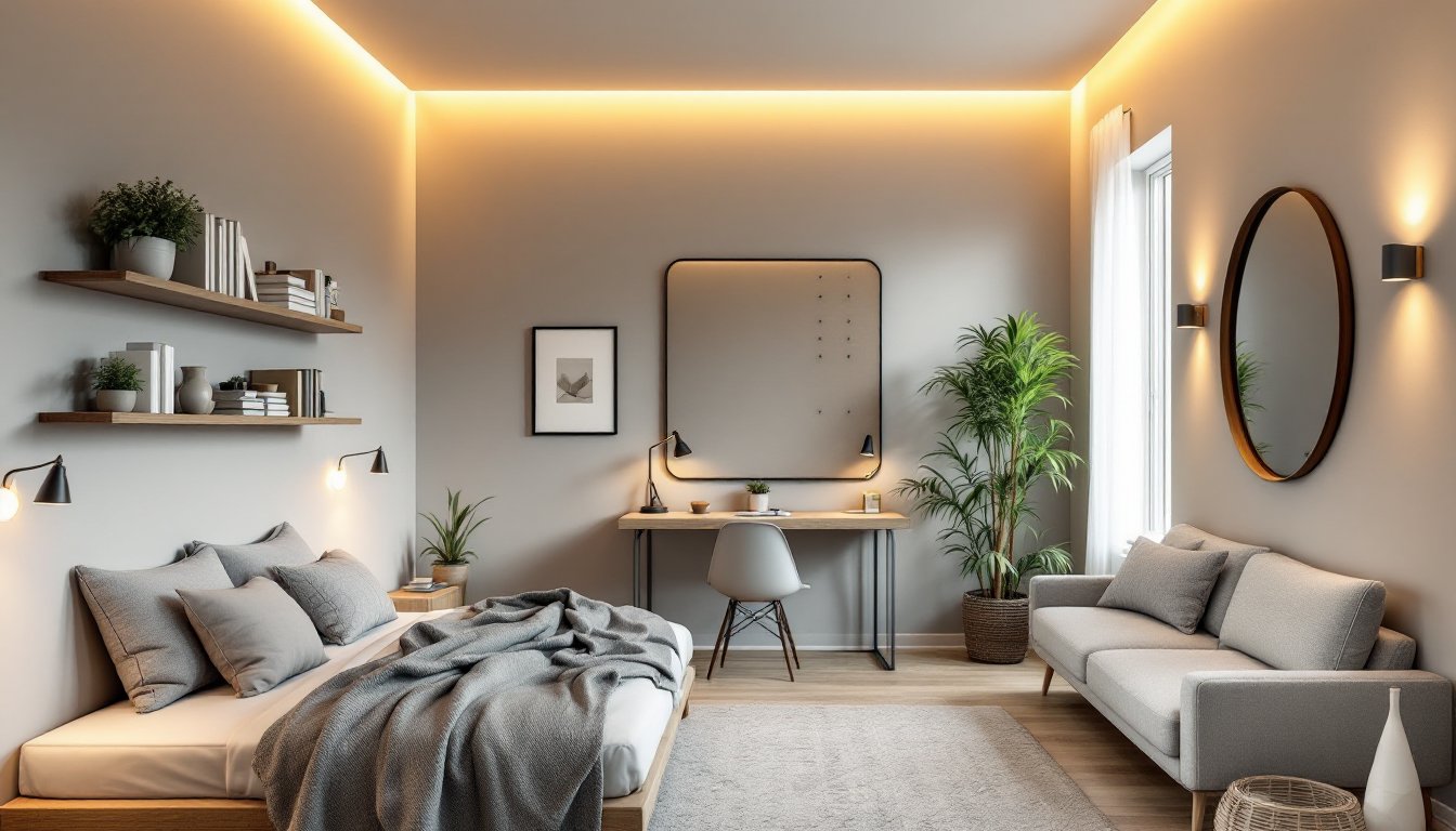 efficiency apartment decor