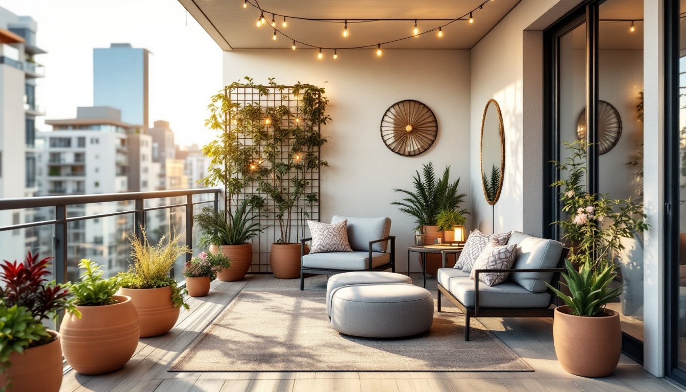 apartment balcony decor