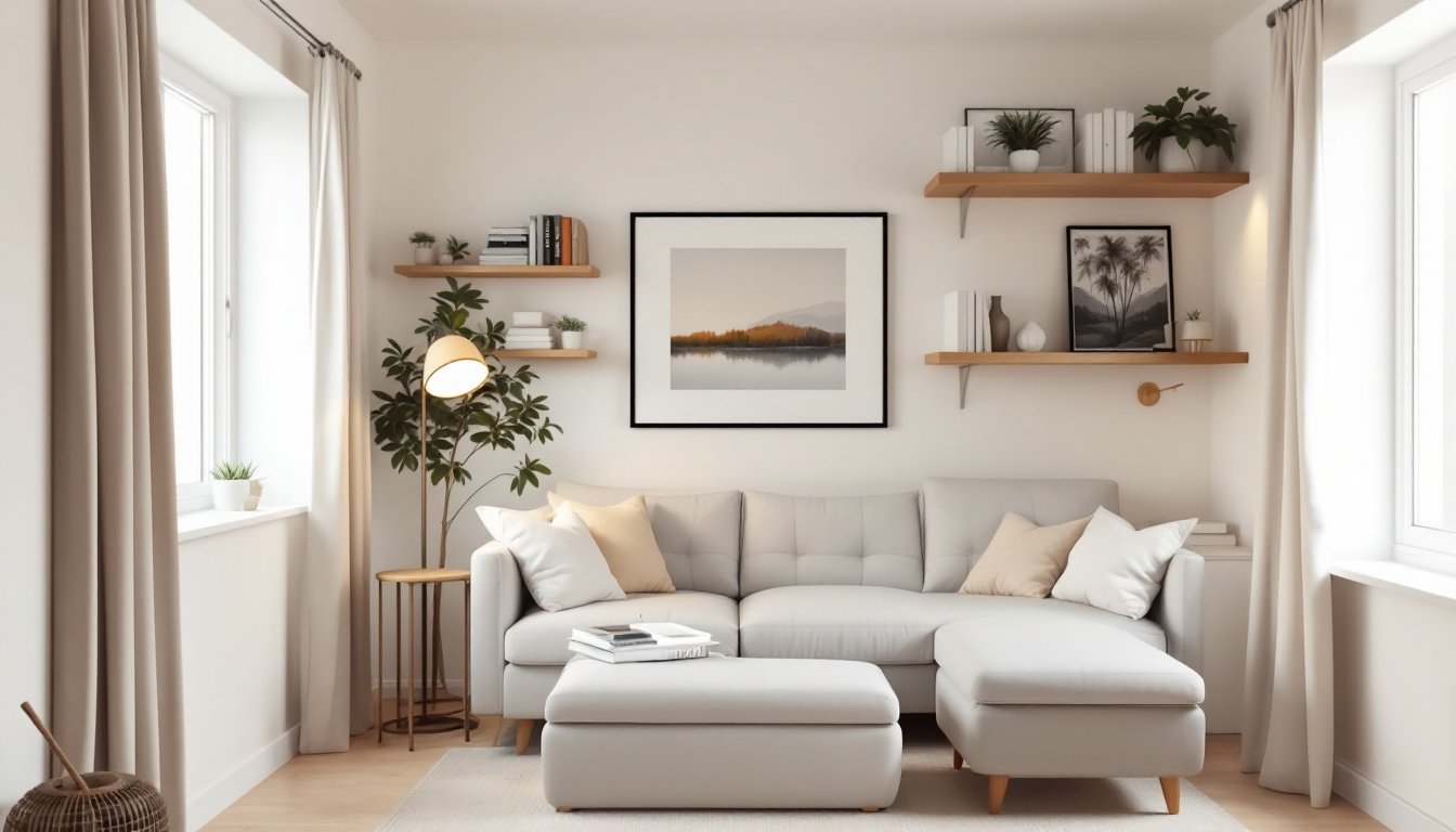 decorate a small living room apartment